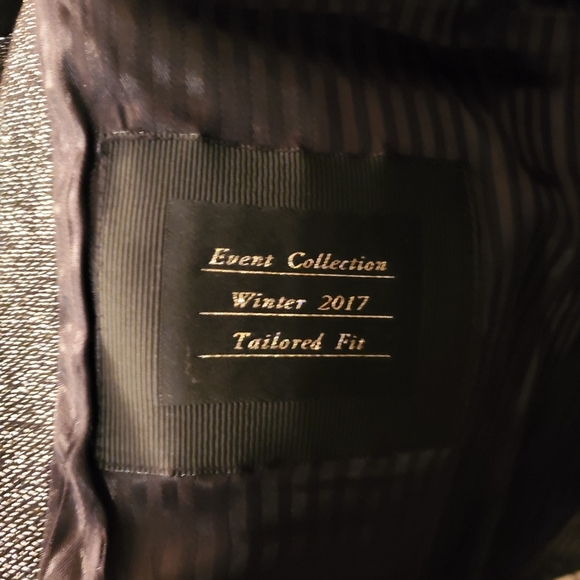 Zara Man Silver Metallic Men's Blazer Jacket - Picture 3 of 9